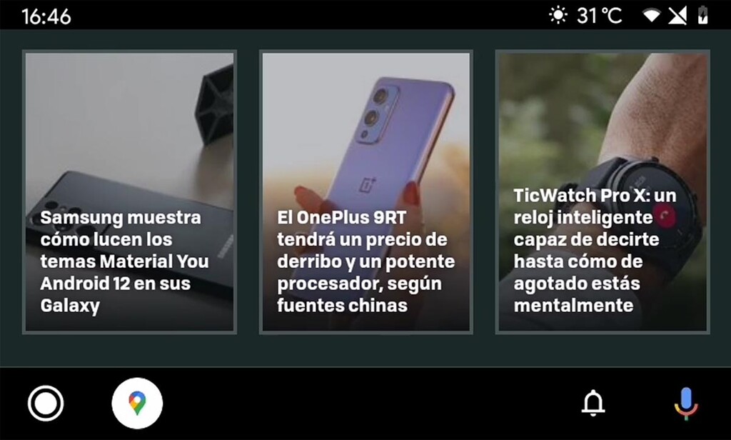 Tu web favorita en Android Auto: así puedes convertir cualquier web en una aplicación