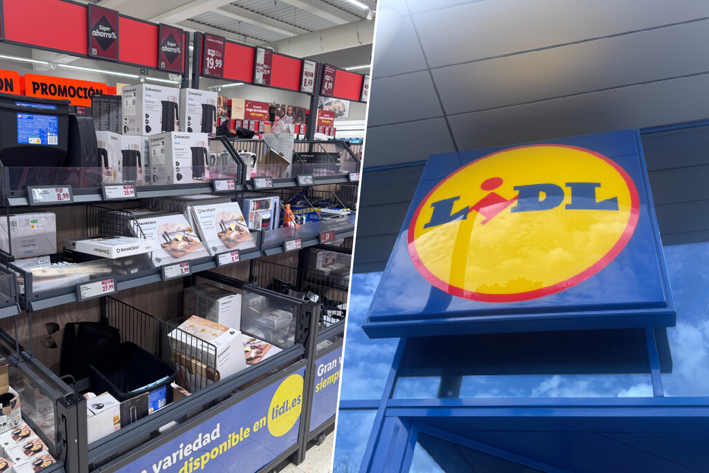 Mañana lunes 26 de octubre llega a Lidl un cubo de basura de doble compartimento ideal para separar los residuos cómodamente