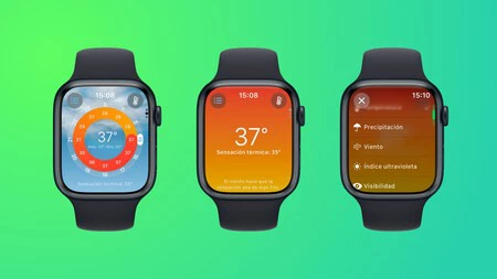WatchOS 10の天気アプリ