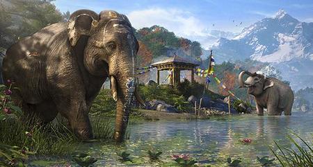 Al rico elefante explosivo en 'Far Cry 4'