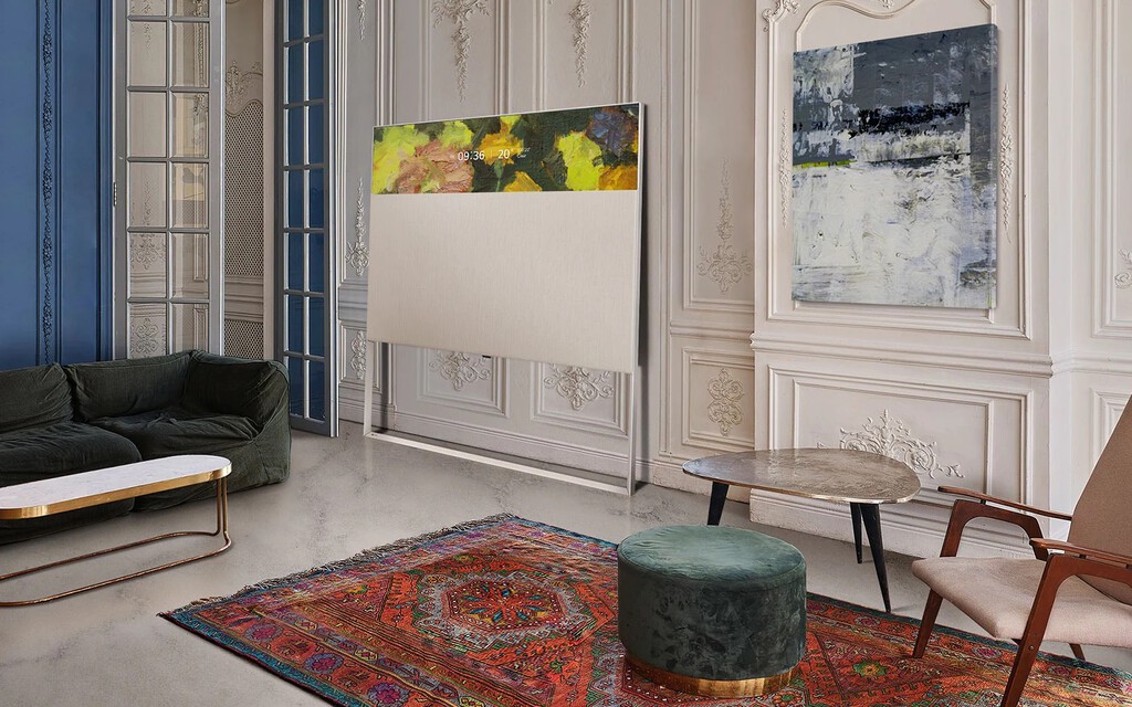 LG presenta sus nuevos televisores EASEL y POSE: una mezcla entre diseño innovador y todo lo bueno de OLED evo