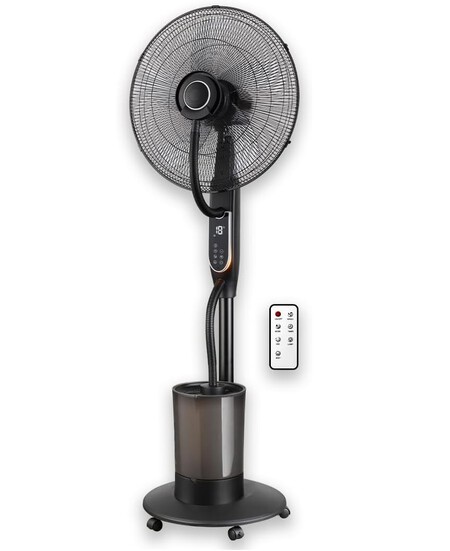 Ventilador con nebulizador