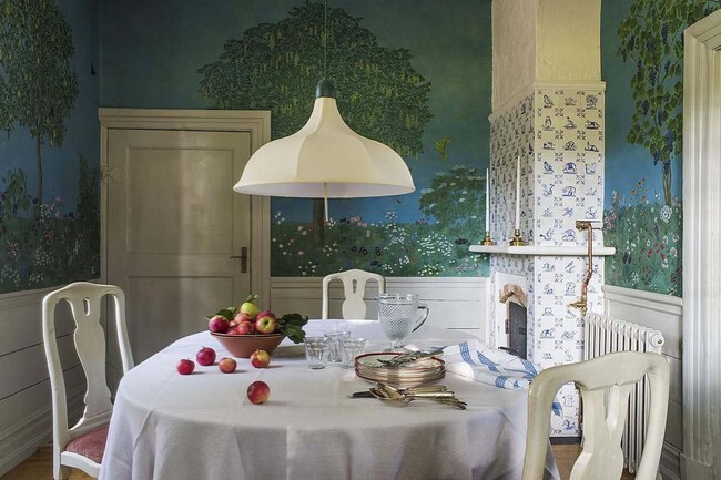 mantel de frutas zara home