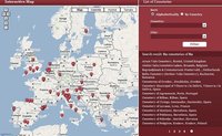 Mapa interactivo de los cementerios europeos ideales para visitar