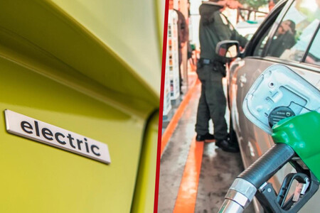 Autos a Gasolina y eléctricos