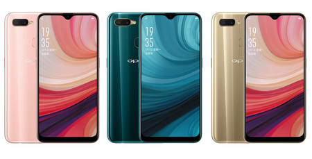 Oppo A7 Colores
