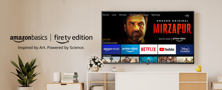 Amazon lanza sus propias teles en India: LCD-LED 4K de 50 y 55 pulgadas, Dolby Vision y Alexa a partir de 410 dólares
