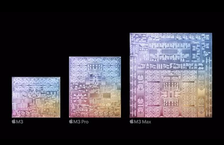 Apple M3 M3 Pro M3 Max チップ05