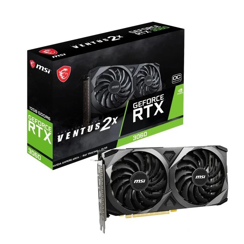 MSI GeForce RTX 3060 VENTUS 2X OC LHR 12GB GDDR6