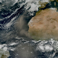 Parece cena de filme, mas é real: o fenômeno que fez o deserto do Saara atravessar o oceano e atingir o Brasil em cheio 