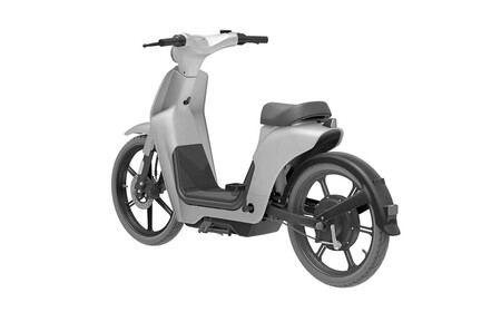 Honda Ciclomotor Electrico Render3