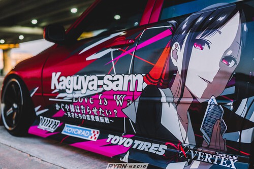 Itasha anime coches