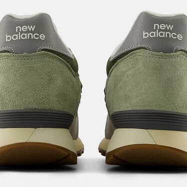 New Balance tiene rebajadas las zapatillas retro verde salvia que resaltan cualquier prenda de lino para llevar este verano