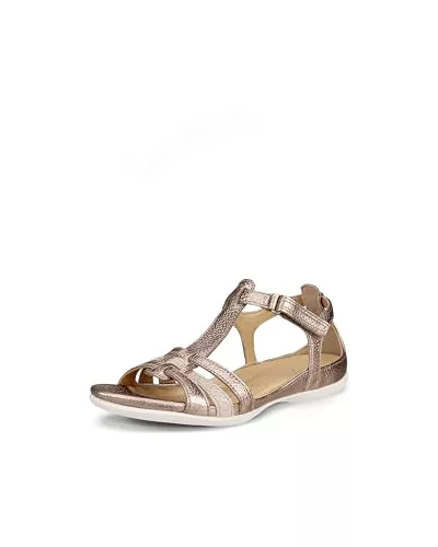 ECCO Flash, Sandalias de Gladiador Mujer, Plateado (57462warm Grey Metallic/Moon Rock), 36 EU