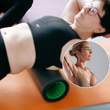 Cat, instructora de pilates con 20 años de experiencia: "Un abdomen plano empieza con una pelvis neutra. Una forma fácil de conseguirlo es con un rodillo de espuma" 