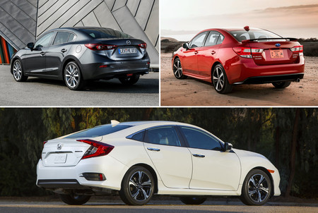 Mazda3 Vs Honda Civic Vs Subaru Impreza 2