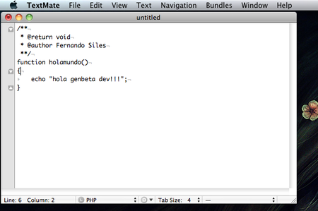 El nuevo TextMate ya asoma la patita: versión 2.0 Alpha