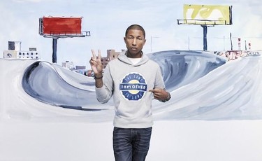 Pharrell querido, ¿hay algo que se te de mal? 