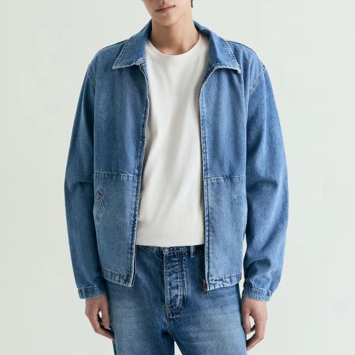 Cazadora vaquera de hombre tipo bomber Scalpers