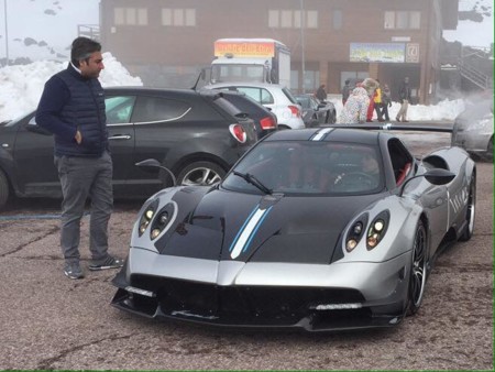 Y este es el Pagani Huayra BC sin camuflaje