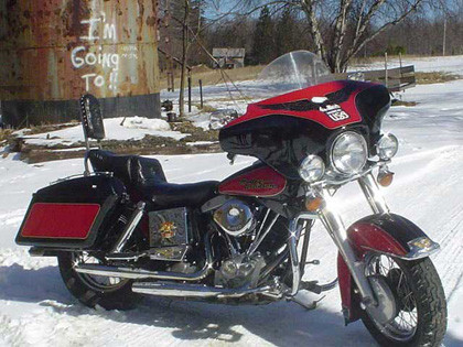 Harley Davidson Shovelhead FLH Sturgis