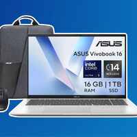 Laptop barata ASUS, con 1TB de almacenamiento y enorme pantalla Full HD. Ideal para estudiantes 