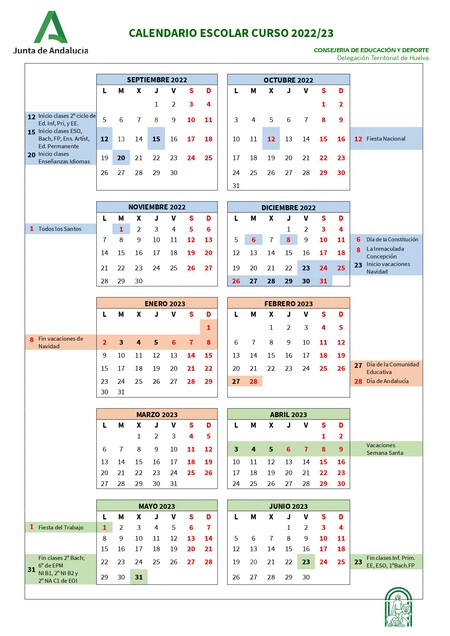 Calendario-escolar-huelva-2022-2023