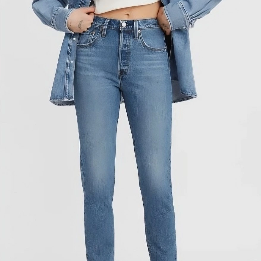 Levi's®
501® SKINNY - Vaqueros pitillo - stone blue denim