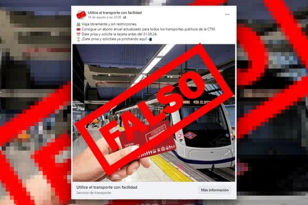 詐欺師がソーシャルネットワーク上に公開する広告はこんな感じ(画像:Metro de Madroid)