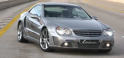 Todos juegan en Nardo: el Mercedes SL de Lorinser alcanza los 325 km/h