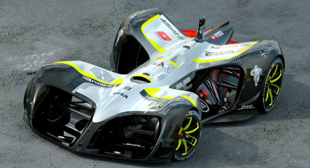 Roborace Robocar será el primer vehículo autónomo en Goodwood