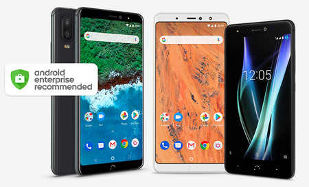 Tres smartphones de BQ obtienen la certificación Android Enterprise Recommended
