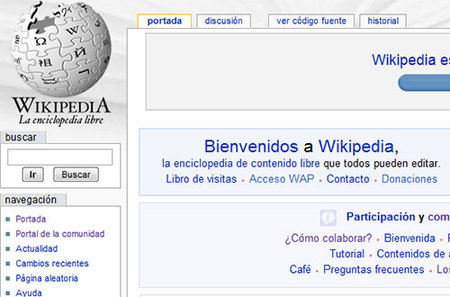 Colabora con Wikipedia