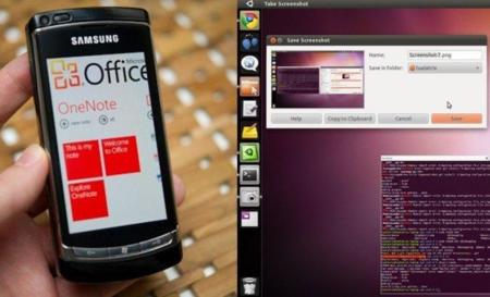 Imagen de la semana: Windows Phone 7 y Ubuntu están de cumpleaños