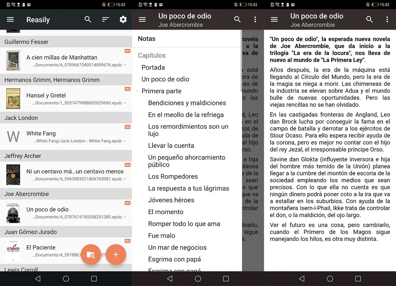 12 aplicaciones para leer libros en un smartphone o tablet Android