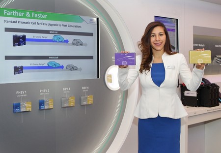 Samsung presenta en Detroit la última optimización de sus baterías: mejor recarga e integración modular