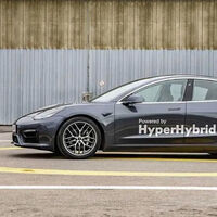 Este Tesla Model 3 ya no es un coche eléctrico: es un prototipo híbrido en serie que funciona con gasolina