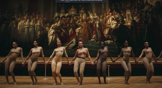 beyoncé louvre