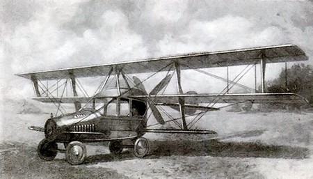 Aunque no lo creas, los autos voladores no son algo nuevo, es un sueño que nació hace más de 100 años