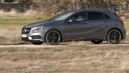 Mercedes-Benz A 45 AMG, prueba