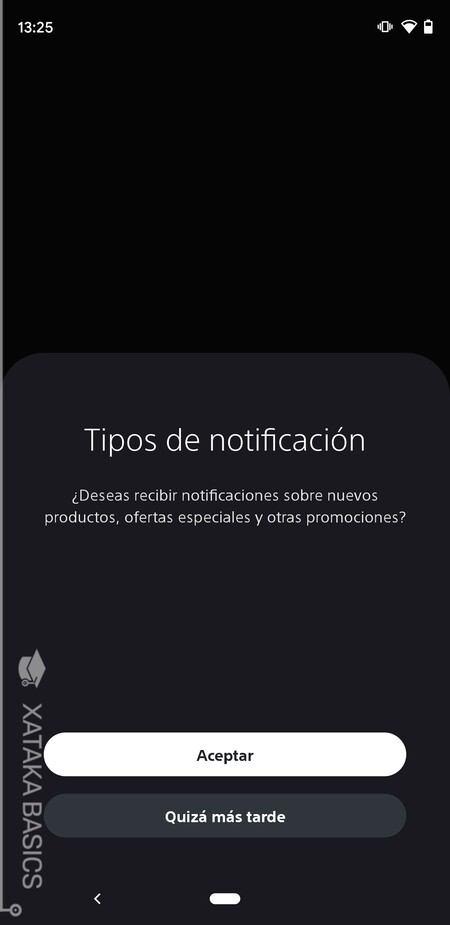 Elige Notificaciones