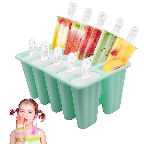 Horuili® Moldes para Helados de Silicona