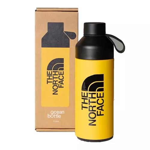 The North Face NF0A8A06ZU31 TNF Water Bottle 1L Water Bottle Hombre Summit Gold/TNF Black Tamaño OS