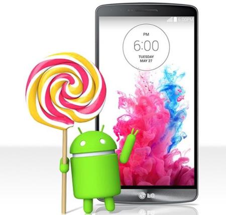 LG no pierde el tiempo con la actualización de G3 a Lollipop
