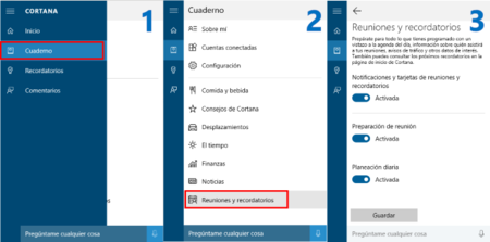 Cortana Eventos