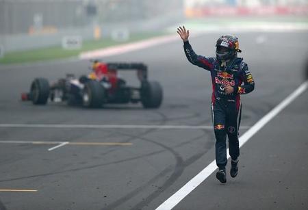 Aplausos para Sebastian Vettel y "el año que viene será"