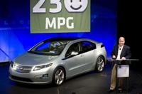 El Chevrolet Volt consumirá 1 litro cada 100 Km.