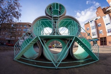 Hypertube, arte urbano y un poco de polémica en algunos barrios de Madrid