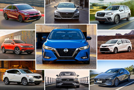 La IIHS anuncia los 89 autos más seguros para 2021, y 58 de ellos se venden en México