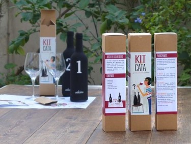 Apréndelo todo sobre el vino con Kit de Cata, un juego y un regalo perfecto para Navidad